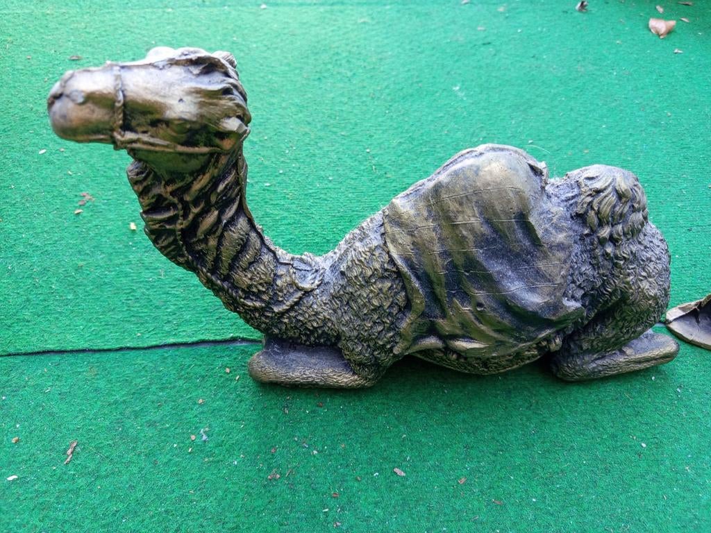 Kameel beeldje - Oosters decoratief figuur, Verzamelen, Beelden en Beeldjes, Ophalen of Verzenden, Gebruikt, Dier