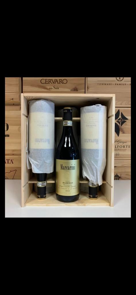 2018 Marcarini "La Morra" - Barolo - 6 Flessen, Ophalen, Zo goed als nieuw, Frankrijk, Rode wijn