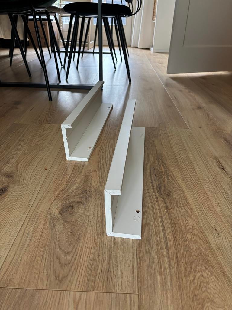 Wandplank IKEA wit 55 cm lang, Ophalen, Gebruikt