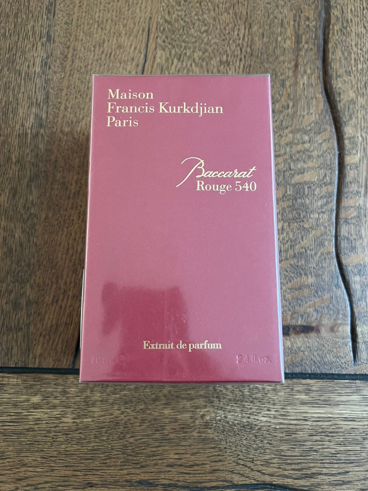 Mfk baccarat rouge 540 extrait de parfum 70ml nieuw, Ophalen of Verzenden, Nieuw