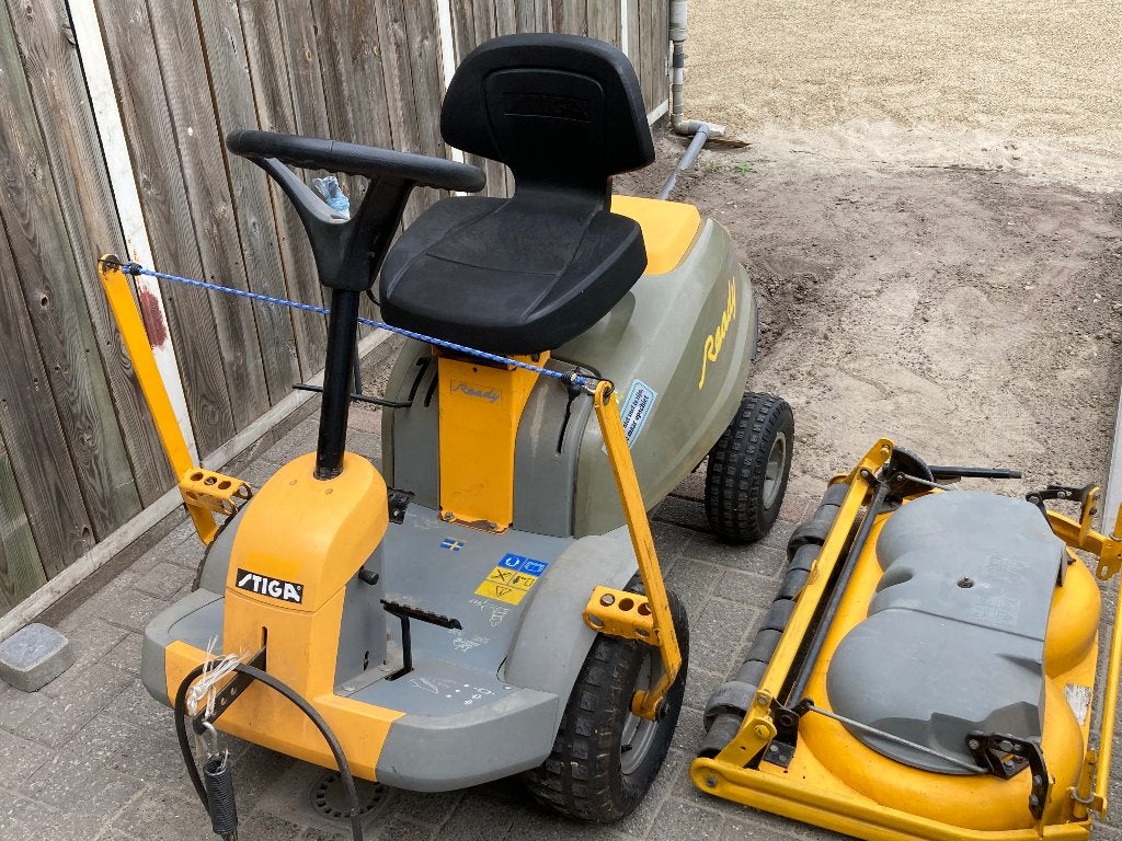 Stiga Ready zitmaaier ., Ophalen, Gebruikt, Stiga, Elektrische starter
