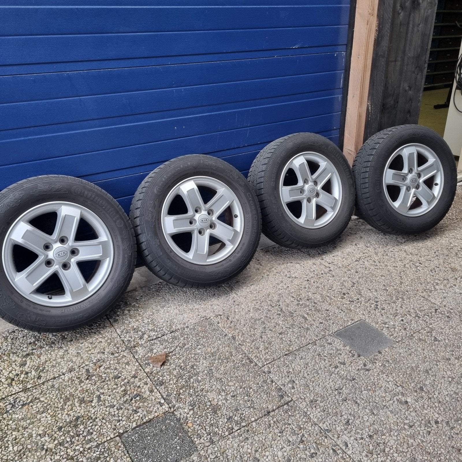 Kia Velgen 215-65-16, Ophalen, Velg(en), 16 inch, Winterbanden