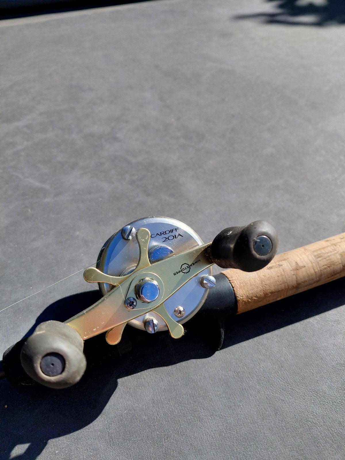 Set: Ron Thompson Monterra Jerk 180 met Shimano Cardiff 201A, Watersport en Boten, Ophalen, Zo goed als nieuw