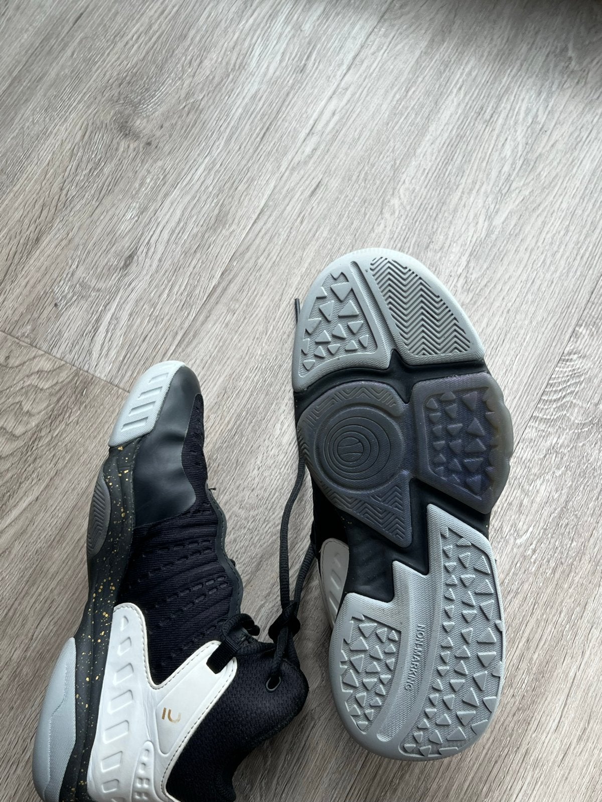 Tarmak Force Lock 2.0 basketbalschoenen, maat 38, Ophalen of Verzenden, Zo goed als nieuw, Zwart, Sneakers of Gympen