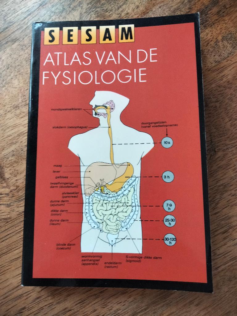 Sesam atlas van de fysiologie, Ophalen of Verzenden, Beta, Nieuw, HBO