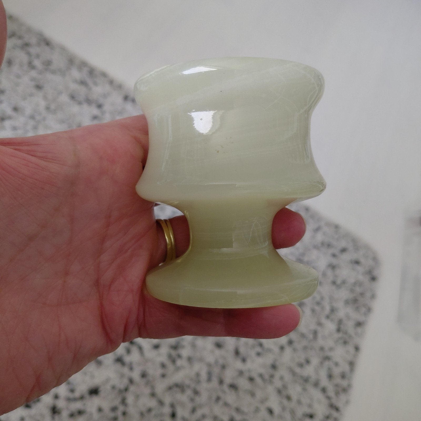 Vintage Onyx kommetje, Ophalen of Verzenden