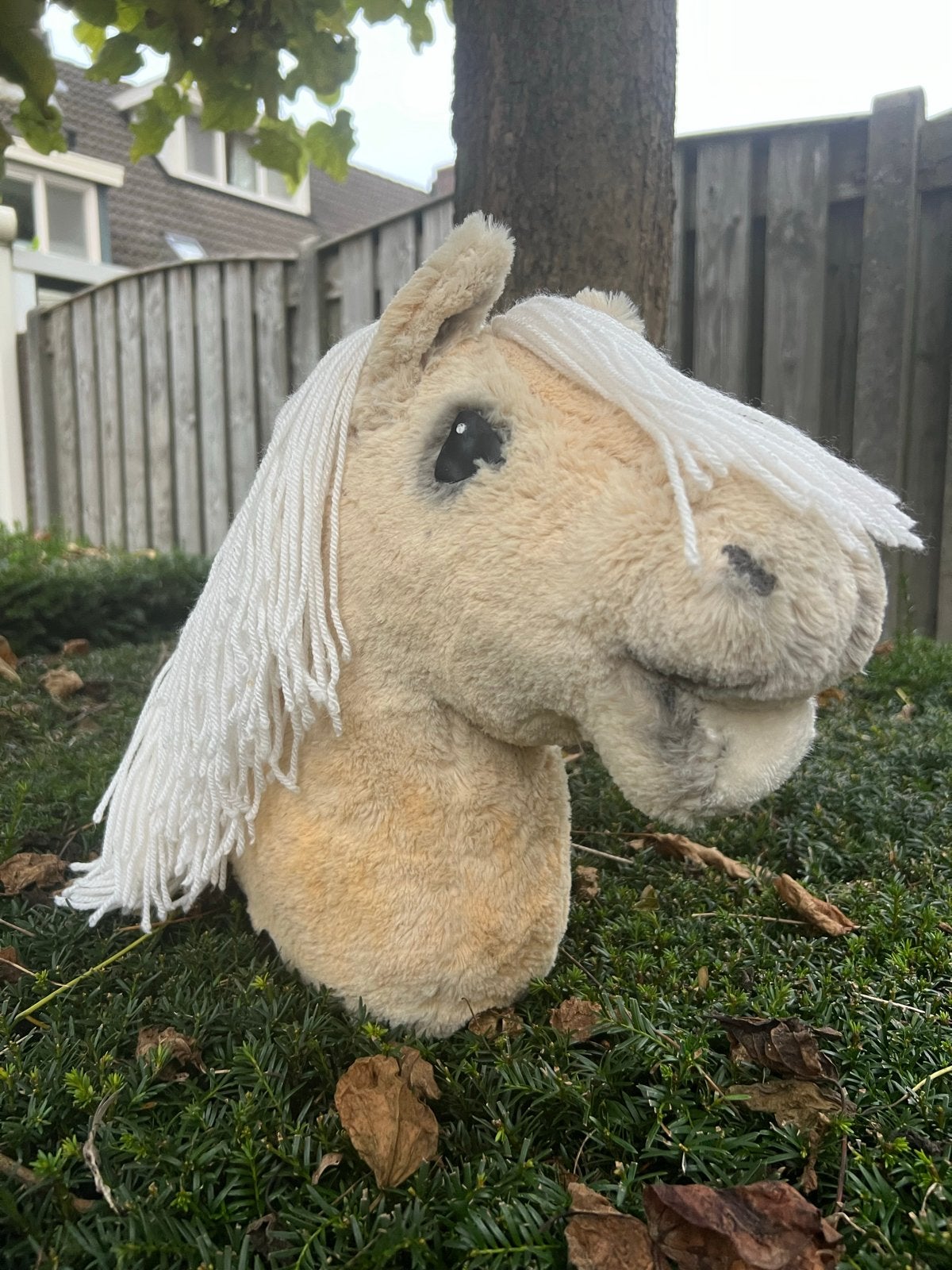 Mega leuke Haflinger hobby horse, Ophalen of Verzenden, Zo goed als nieuw, Meisje