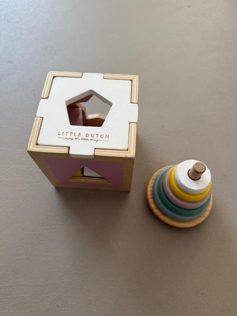 Little dutch houten speelgoed set, Ophalen of Verzenden, Gebruikt, Overige typen