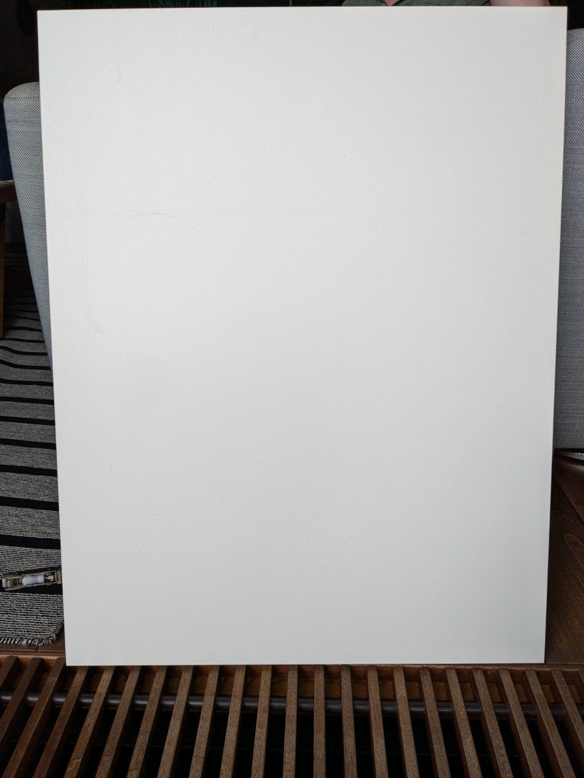 Witte keukenkastdeur met scharnieren (80x60 cm), Wit, Nieuw, Minder dan 25 cm, Minder dan 100 cm