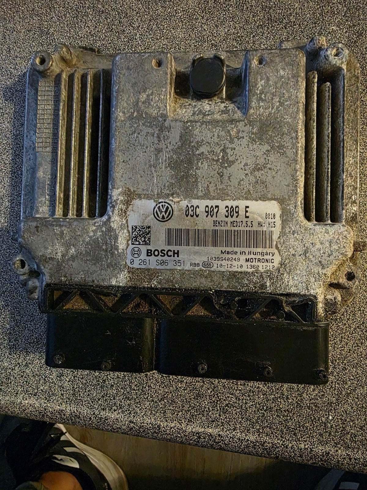 ECU Motormanagement VW Passat B7 1.4 TSI 03C907309E, Ophalen of Verzenden