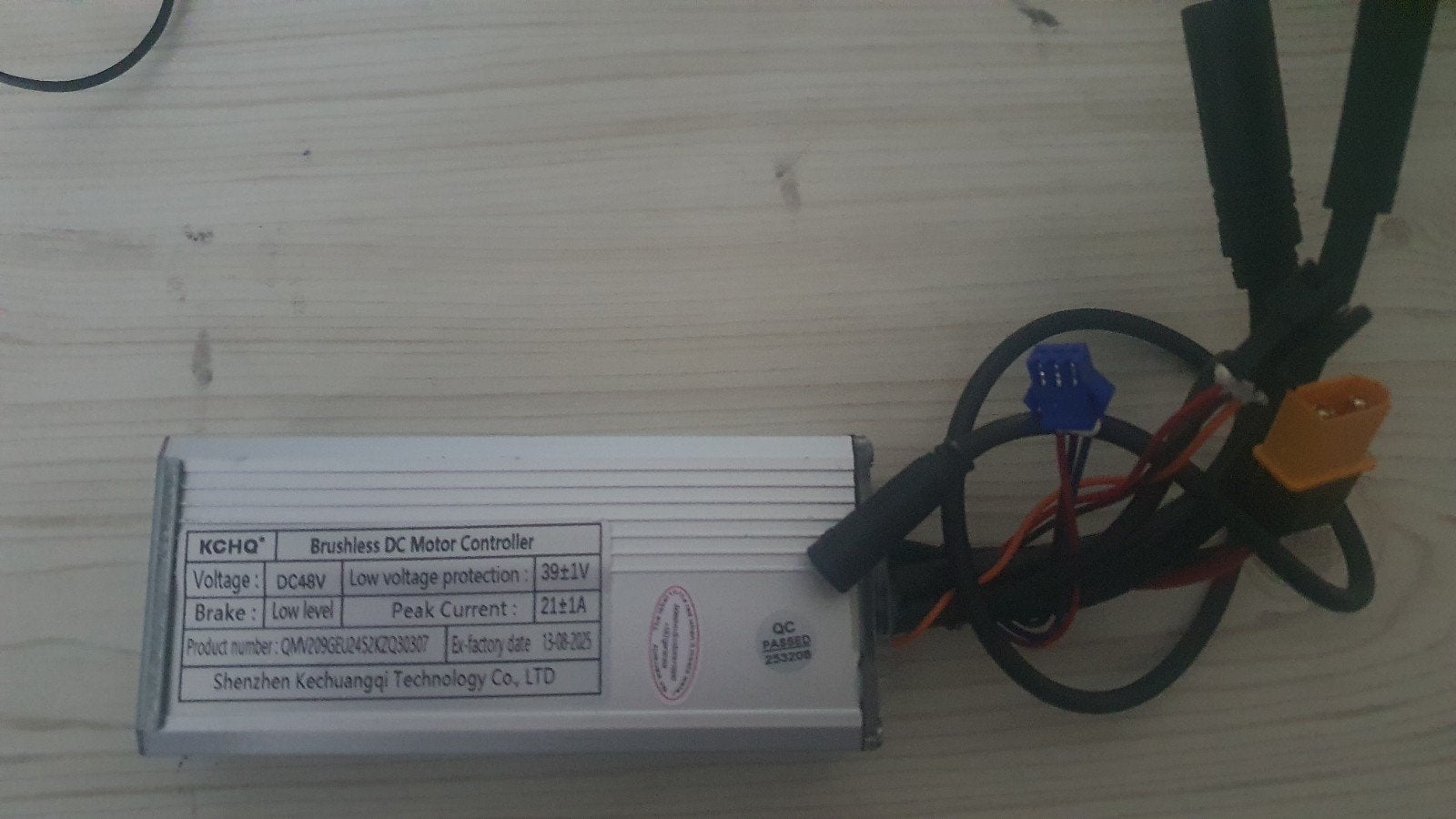 V20 Brushless DC Motor Controller 48V 25km/u, Fietsen en Brommers, Fietsonderdelen, KCHQ, Overige typen, Nieuw, Aluminium