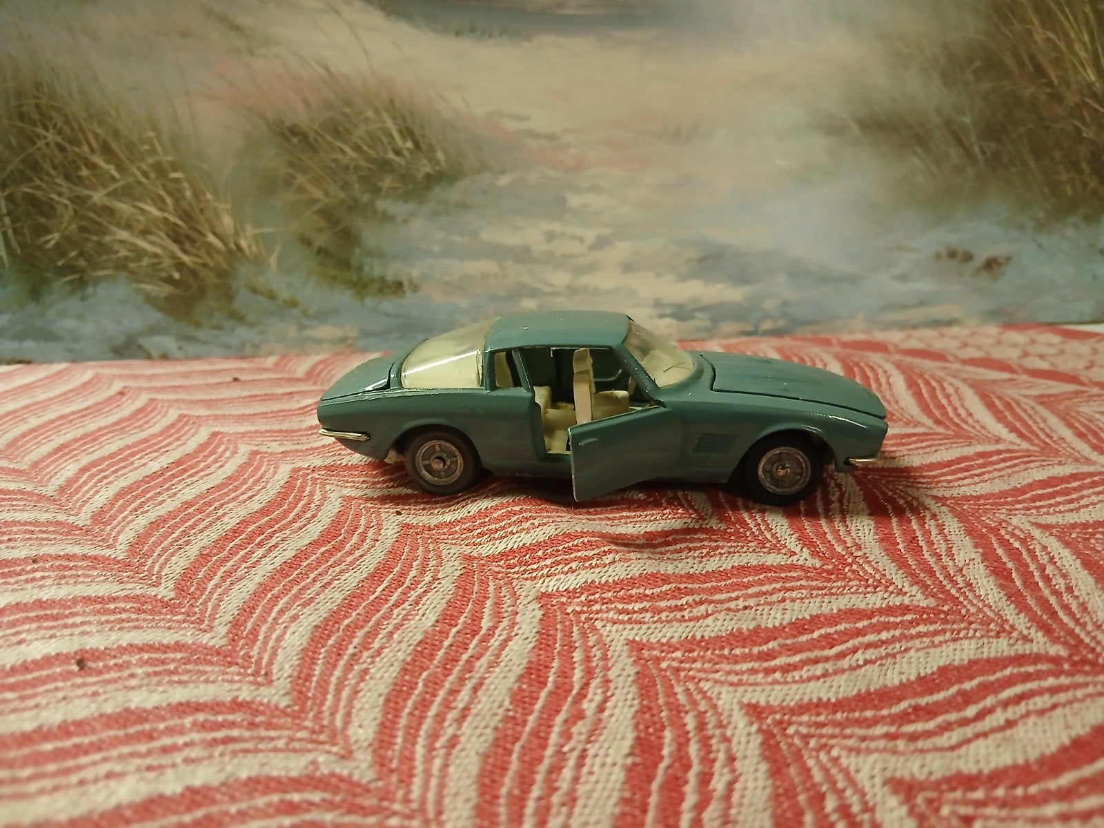 Ford Mustang 2+2 Bertone "Remake" USSR (Politoys mal #549), Ophalen of Verzenden, Gebruikt