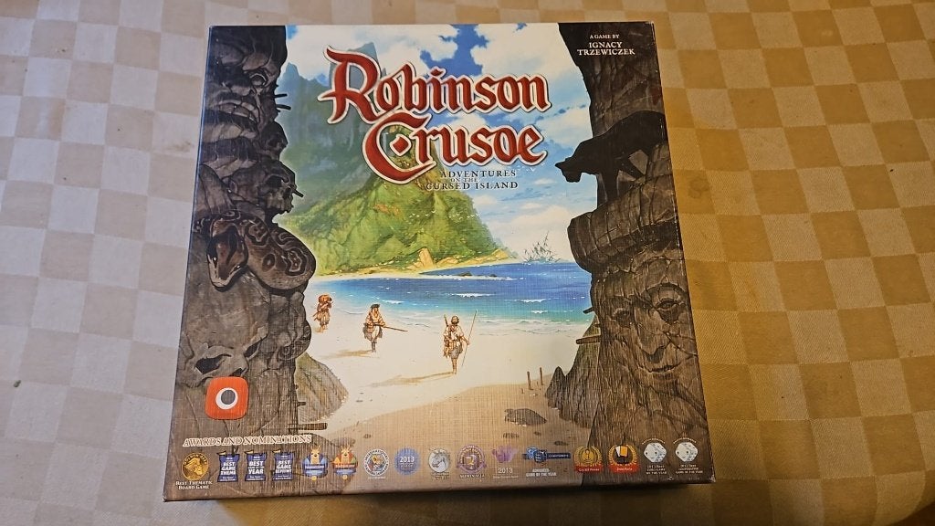 bordspel Robinson Crusoe Adventures on a Cursed Island, Vijf spelers of meer, Ophalen of Verzenden, Nieuw