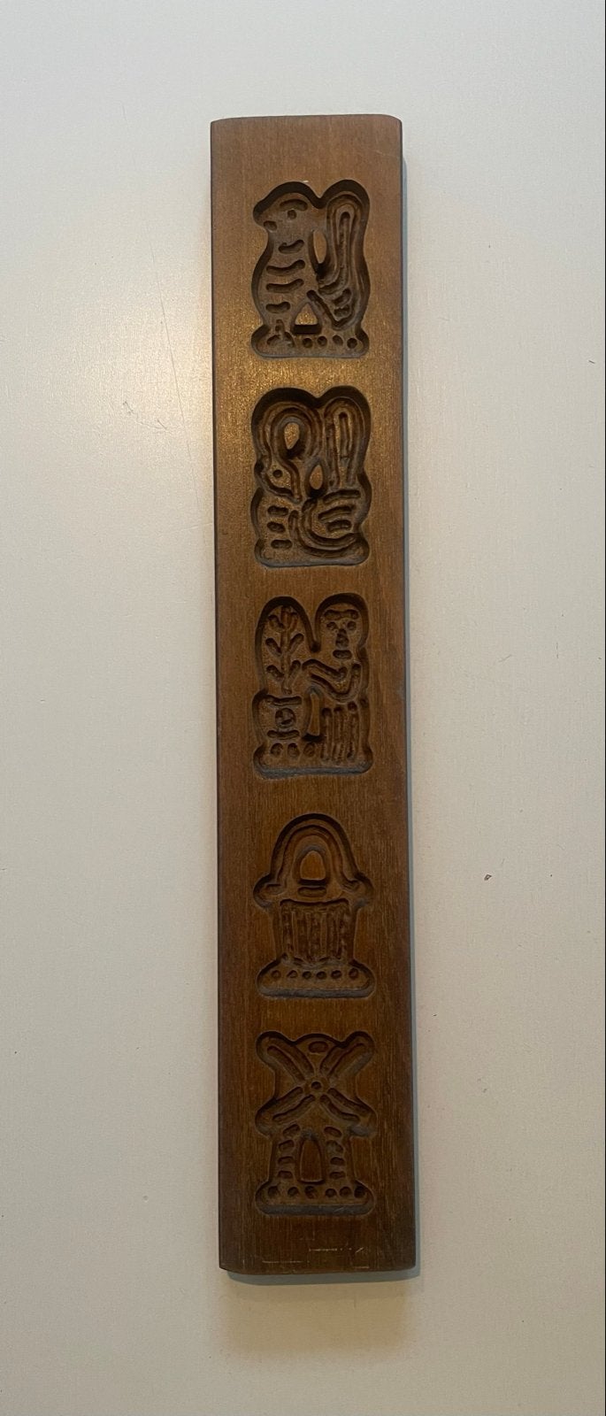 Antieke Speculaasplank Chocoladeplank 40cm echt ambachtelijk, Ophalen of Verzenden