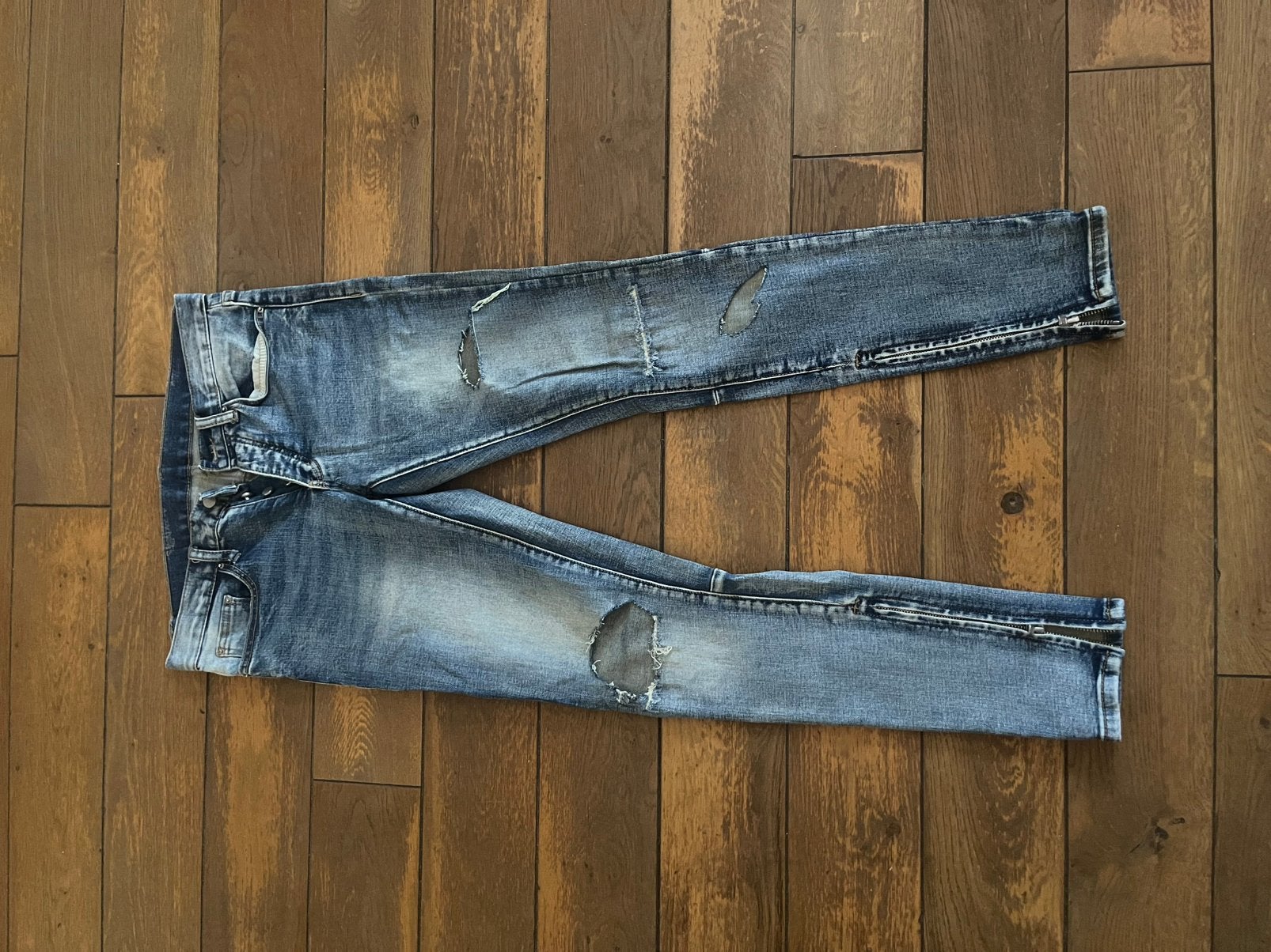 MNML Denim Jeans | Size: 29, Verzenden, Gedragen, Blauw, W32 (confectie 46) of kleiner