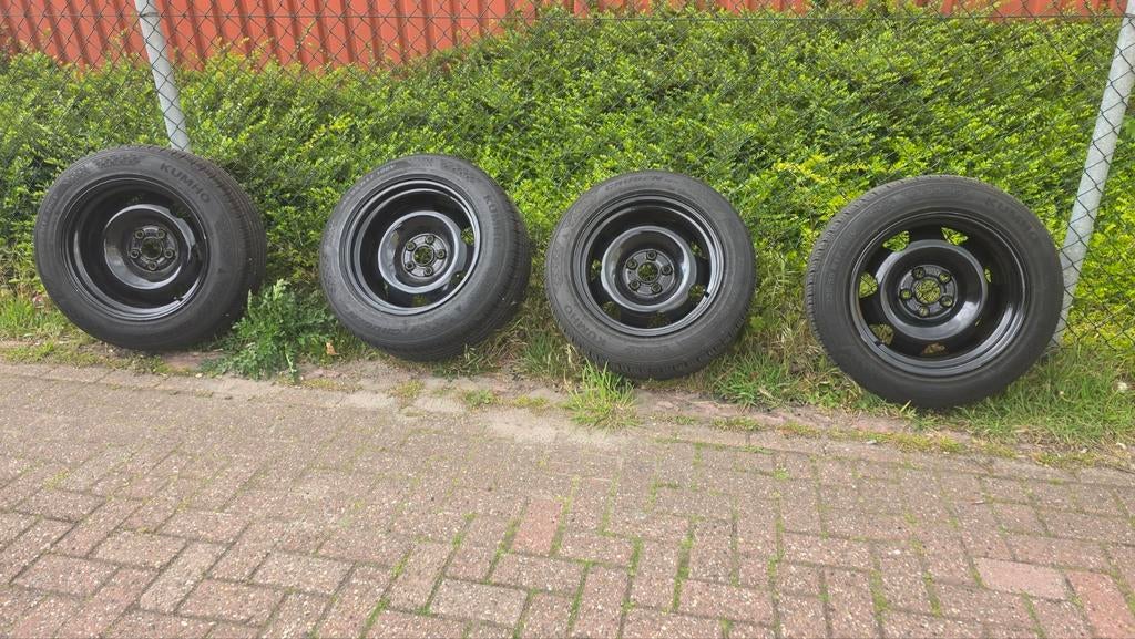 VW Transporter T5/T6 verbrede velgen 9J/10J met banden, Auto-onderdelen, Banden en Velgen, Ophalen, Banden en Velgen, 17 inch