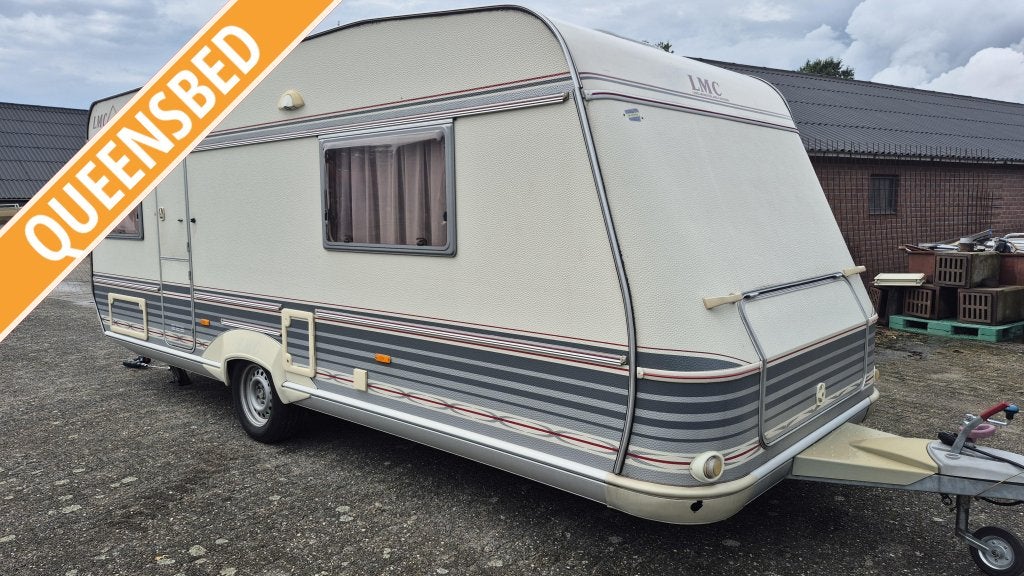 LMC Luxus 540 Queensbed, Airco,, Rondzit, Kachel, Bedrijf, 5 tot 6 meter