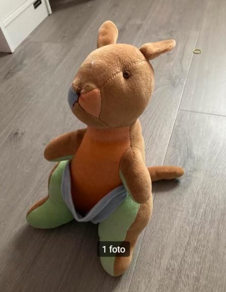 kangeroe knuffel, Kinderen en Baby's, Speelgoed | Knuffels en Pluche, Overige typen, Ophalen of Verzenden, Zo goed als nieuw, Middelgroot (20 tot 80 cm)