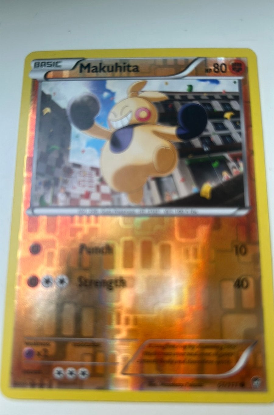 2014 Reverse Holo Makuhita, Ophalen, Zo goed als nieuw