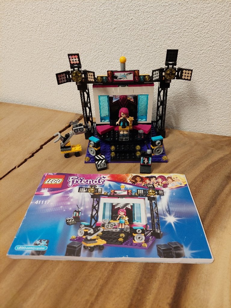 Lego Friends 41117 Pop star TV studio, Lego, Lego, Gebruikt, Ophalen of Verzenden