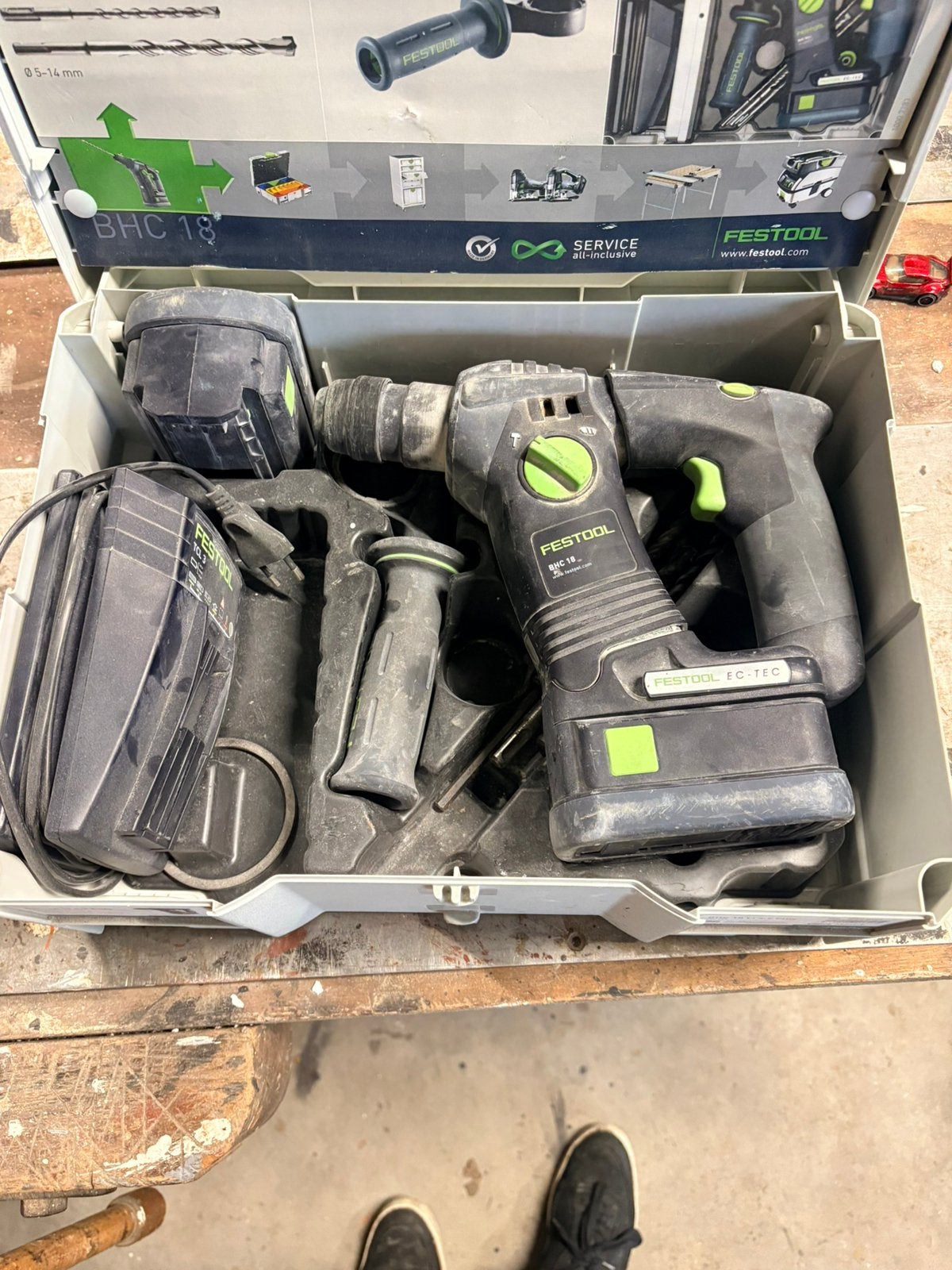 Festool boormachine, Ophalen of Verzenden, Boormachine