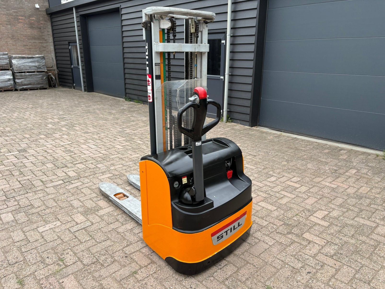 Still EGV14 elektrische stapelaar/triplomast, Doe-het-zelf en Verbouw, Ophalen of Verzenden, Gebruikt
