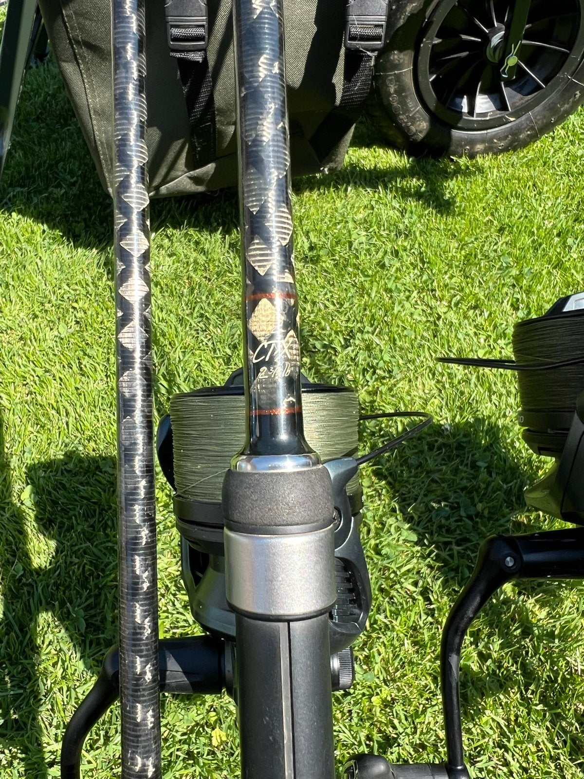 Complete karperset: Free Spirit CTX, Shimano Speedmaster XTC, Watersport en Boten, Ophalen, Gebruikt, Complete hengel