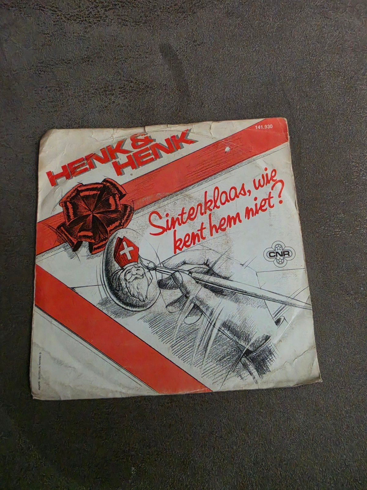 Henk & Henk - Sinterklaas, wie kent hem niet? (Single), Ophalen of Verzenden, Gebruikt, 7 inch, EP