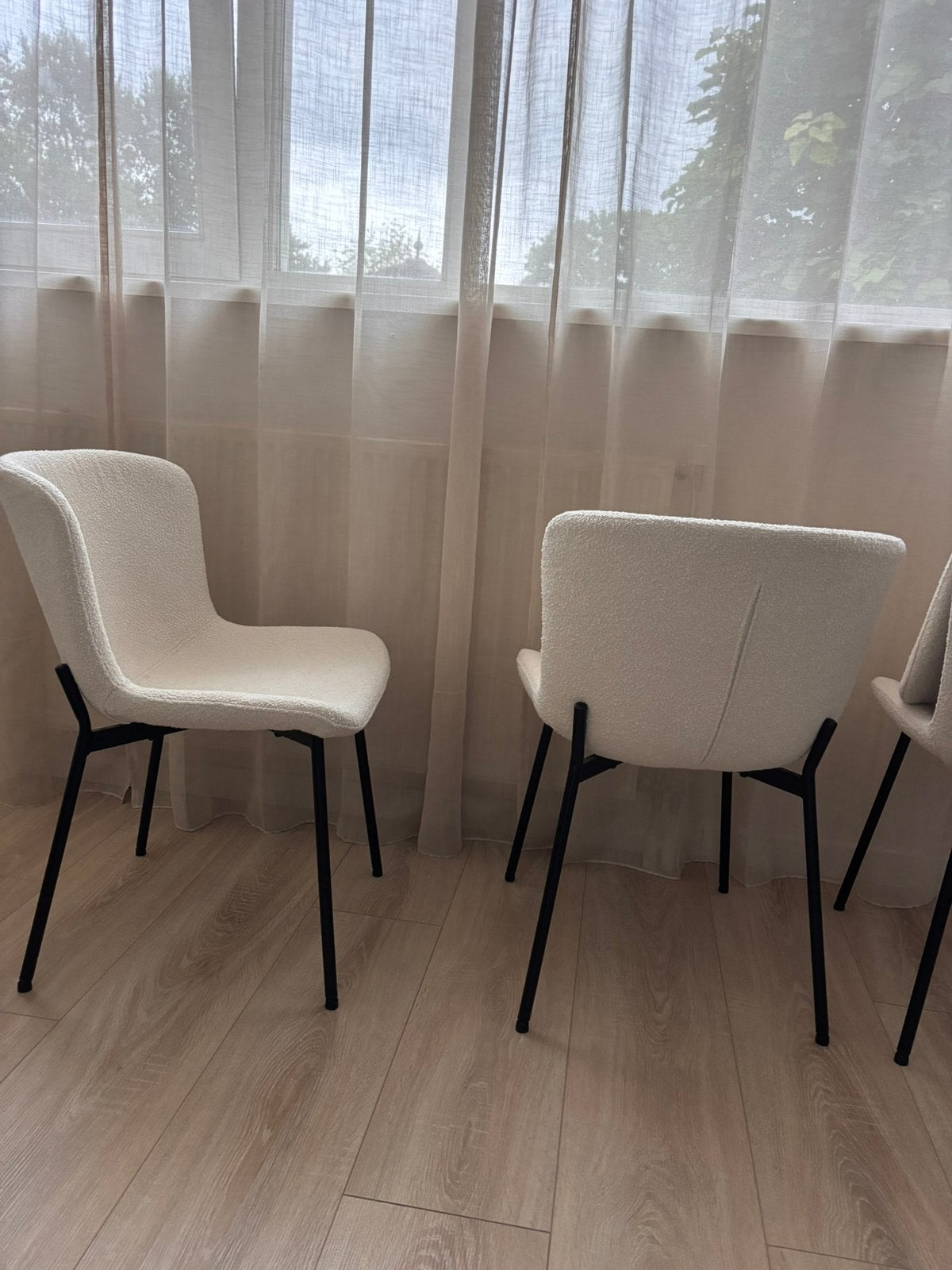 Eetkamerstoelen, Ophalen, Wit, Zo goed als nieuw, Vier
