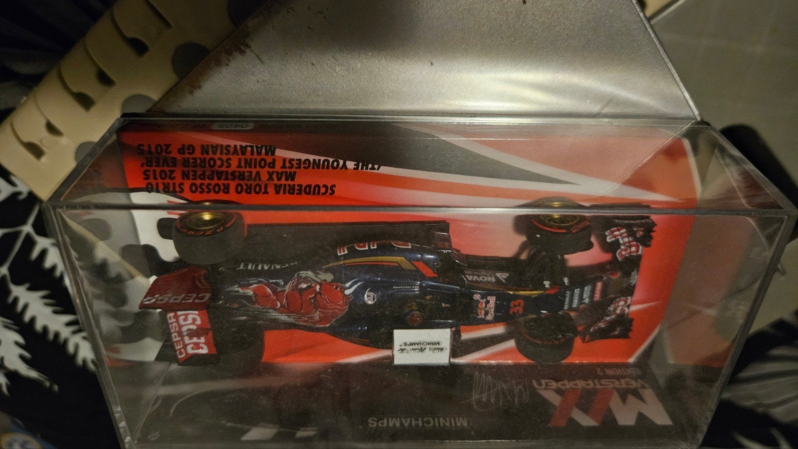 Max Verstappen Minichamps Toro Rosso, Ophalen of Verzenden, Nieuw, Formule 1