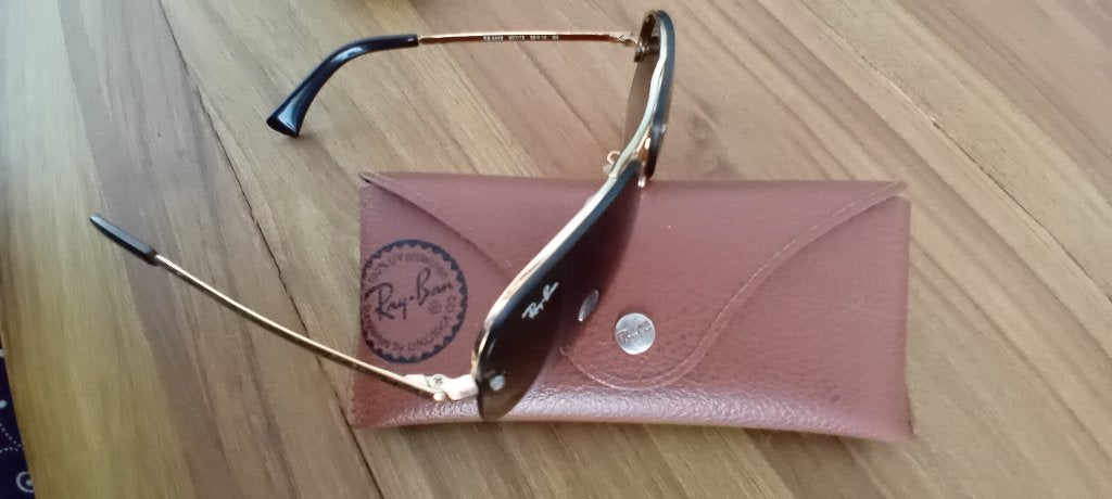 Ray-ban ...Rb3449 RB3449 - 001/13  59 mm, Zonnebril, Bruin, Ophalen of Verzenden, Zo goed als nieuw