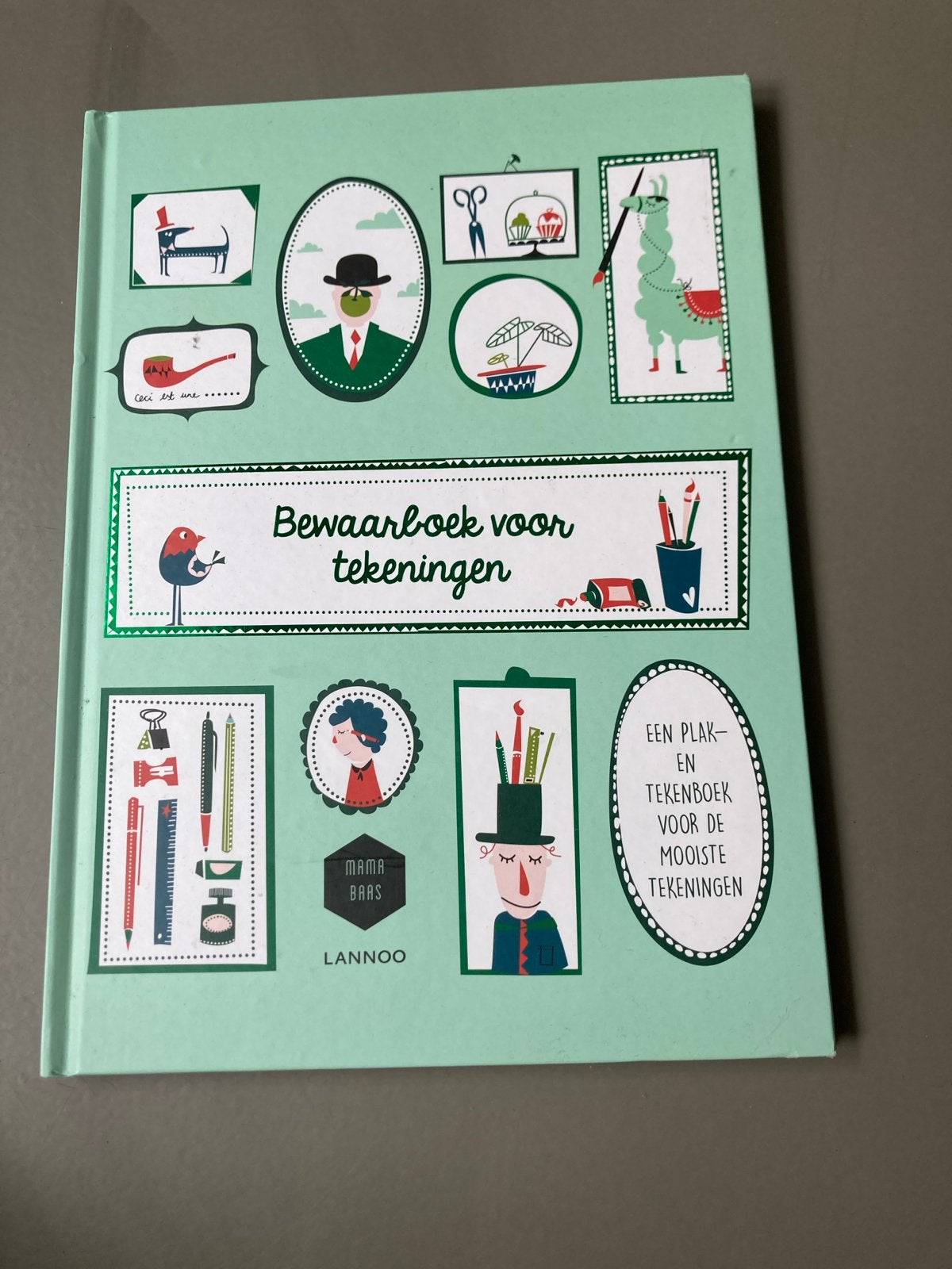 Bewaarboek voor tekeningen - Mama Baas Lannoo, Ophalen of Verzenden, Nieuw, Non-fictie