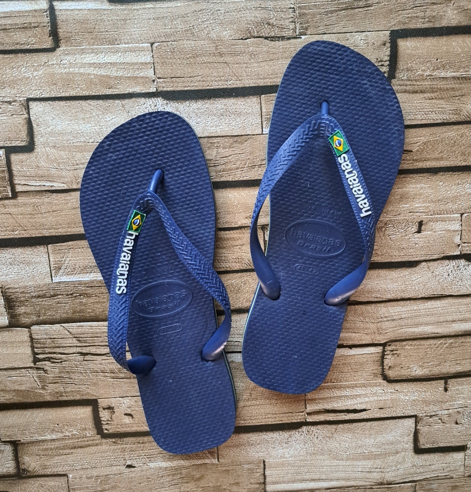 Havaianas nieuwe slippers, 43/44 - Blauw, Av. das Nações Unidas, 14261 - Torre B, São Paulo - SP, 04794-000, Brazil, Alpargatas S.A.