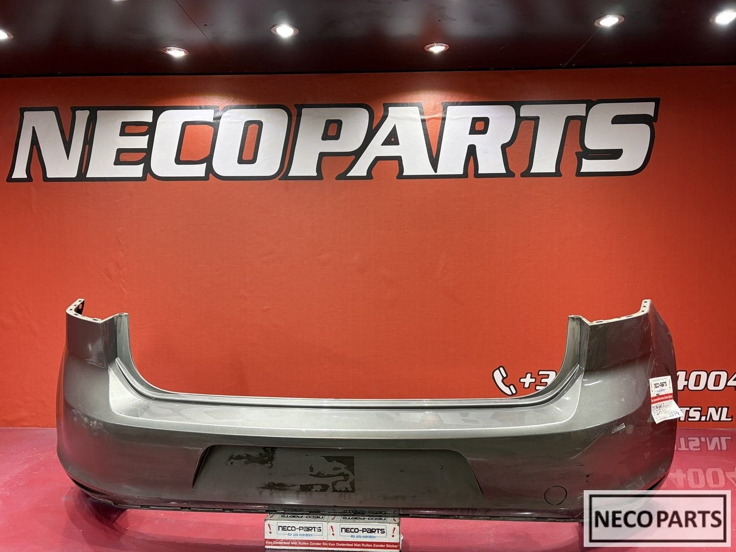 VOLKSWAGEN GOLF 7 ACHTERBUMPER GRIJS PDC ORIGINEEL 5G6807421, Gebruikt, -, Volkswagen, -
