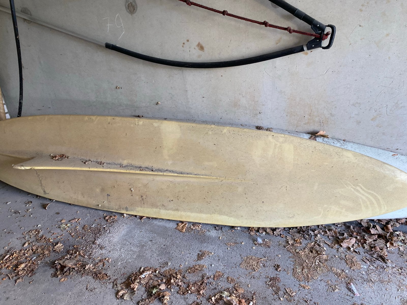 Vintage surfplank (deur) 2 stuks, Ophalen, Gebruikt, Overige typen