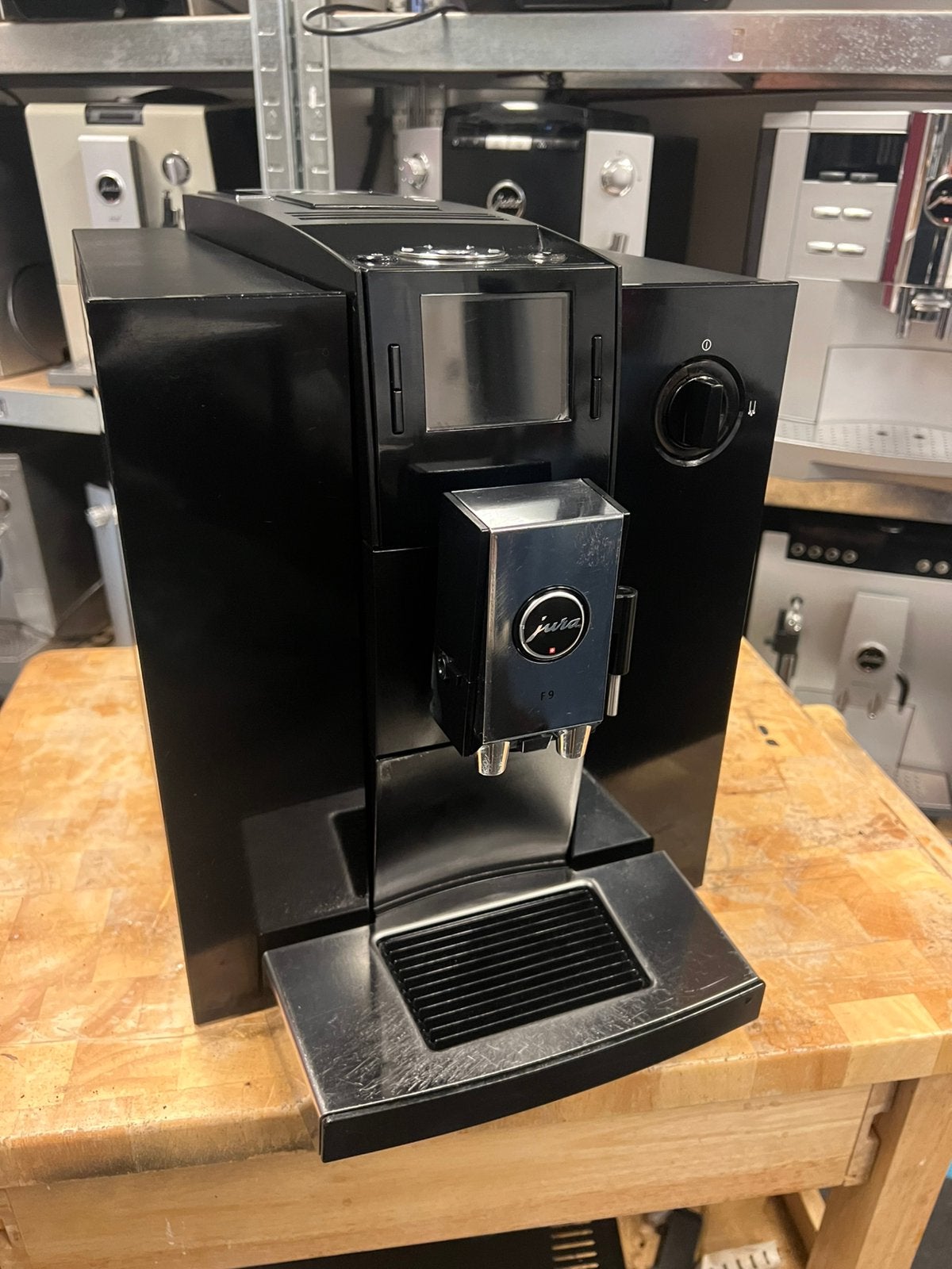 Jura F9 Piano  Black, Witgoed en Apparatuur, Stoompijpje, Jura-Strasse 1, 4626 Niederbuchsiten, Zwitserland, Info@jura.com, 10 kopjes of meer