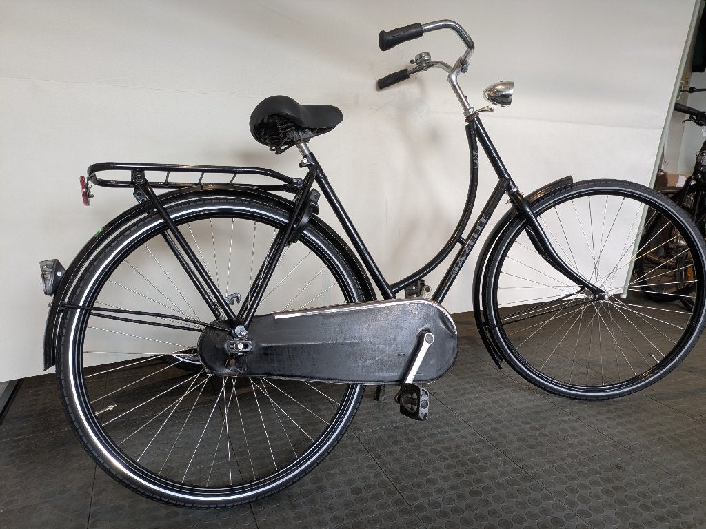 28 inch Gazelle Basic Omafiets met terugtraprem., Ophalen, Terugtraprem, Gebruikt, Gazelle