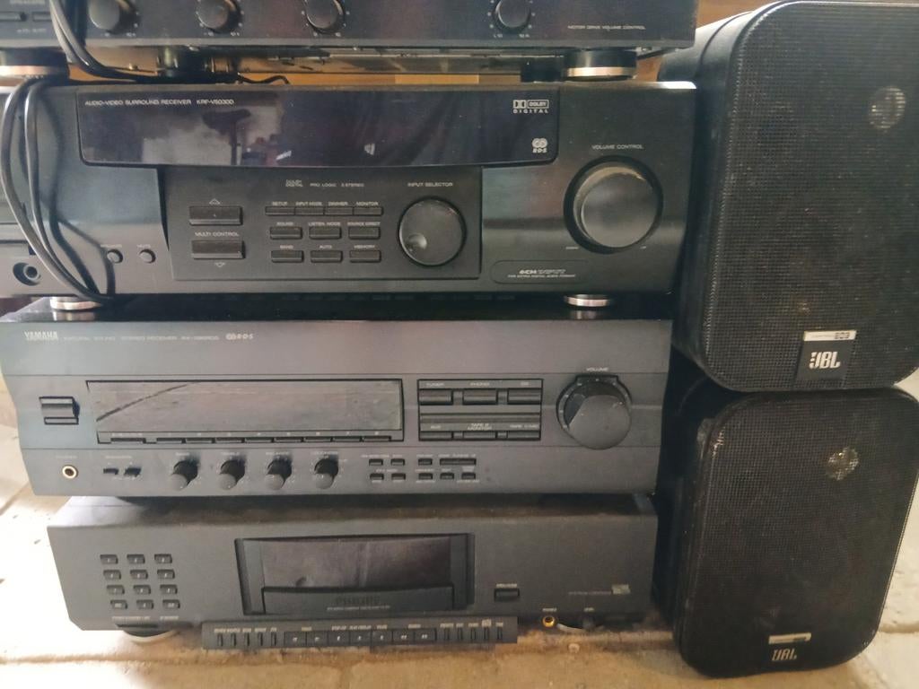 Diverse  receivers cd spelers en speakers weg=weg, Ophalen, Overige merken