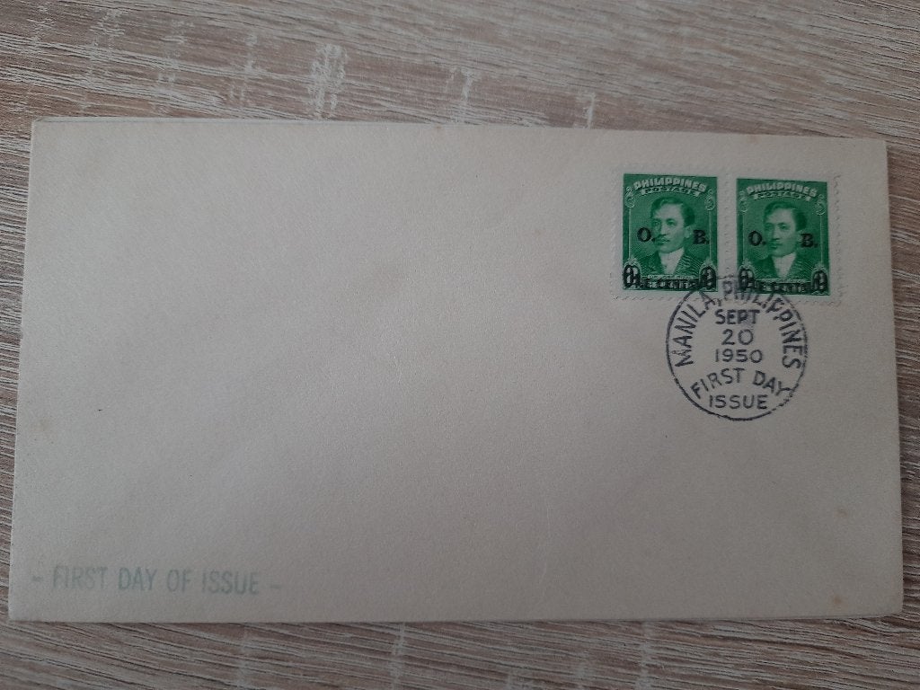 Filipijnen FDC, Verzenden, Gestempeld, Zuidoost-Azië