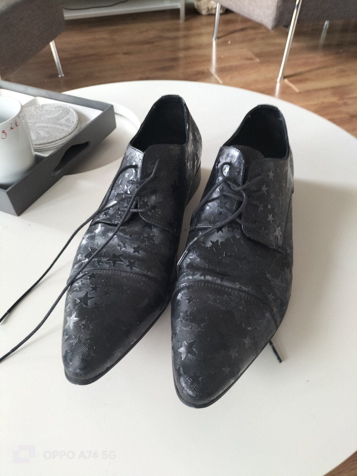 Sacha Dandy (trouw)schoenen zwart maat 44, Zwart, Ophalen of Verzenden, Gedragen, Sacha