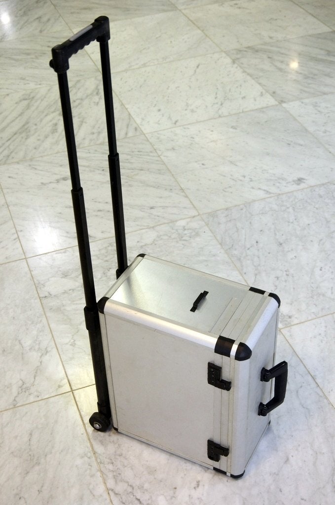Aluminium Flightcase Trolley / Flexkoffer, Muziek en Instrumenten, Behuizingen en Koffers, Ophalen of Verzenden, Gebruikt, Overige instrumenten