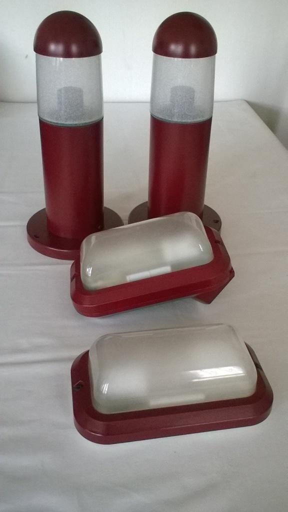 Buitenlampen rood, Minder dan 50 watt, Overige typen, Nieuw, Ophalen of Verzenden