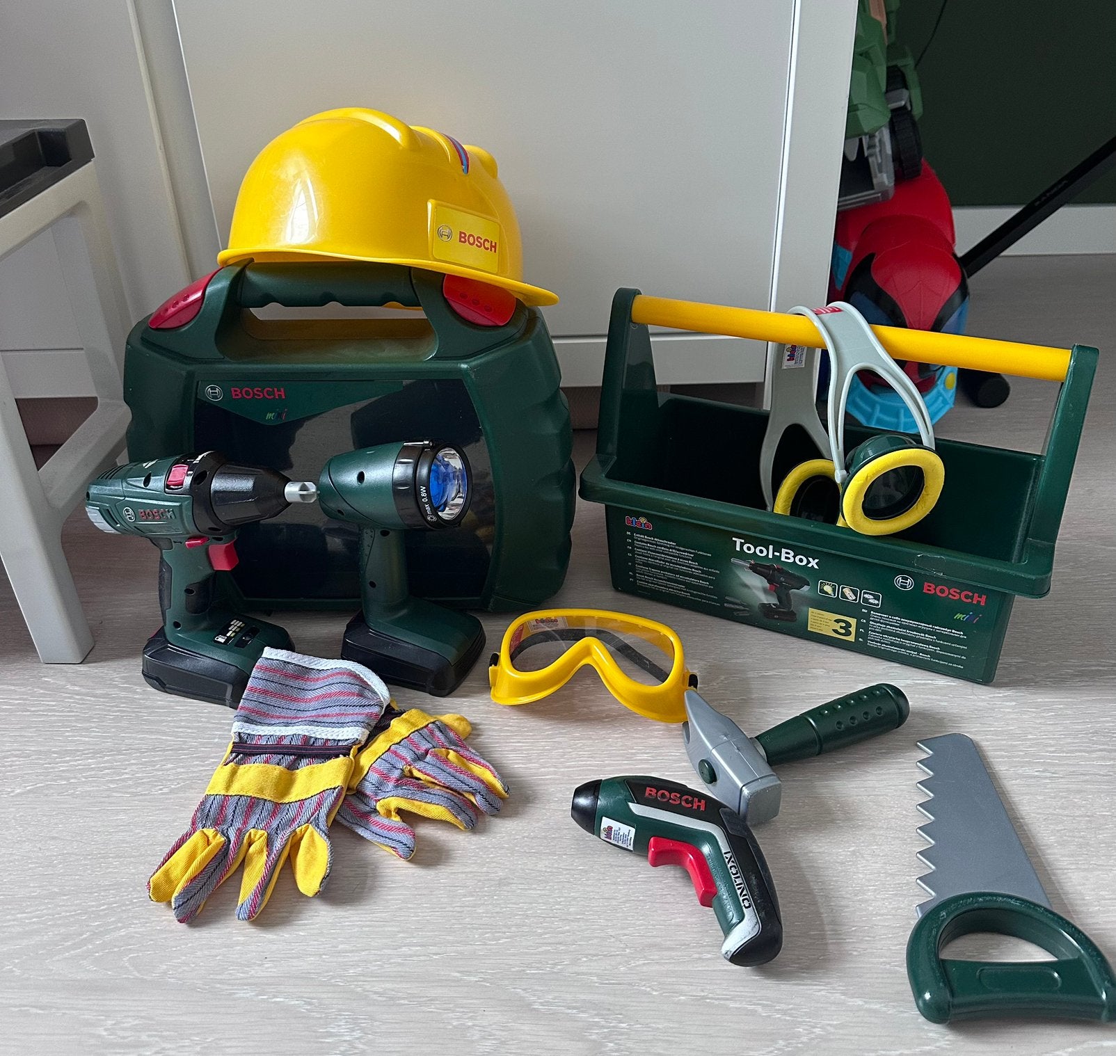 Bosch kinder gereedschap speelgoed, Zo goed als nieuw