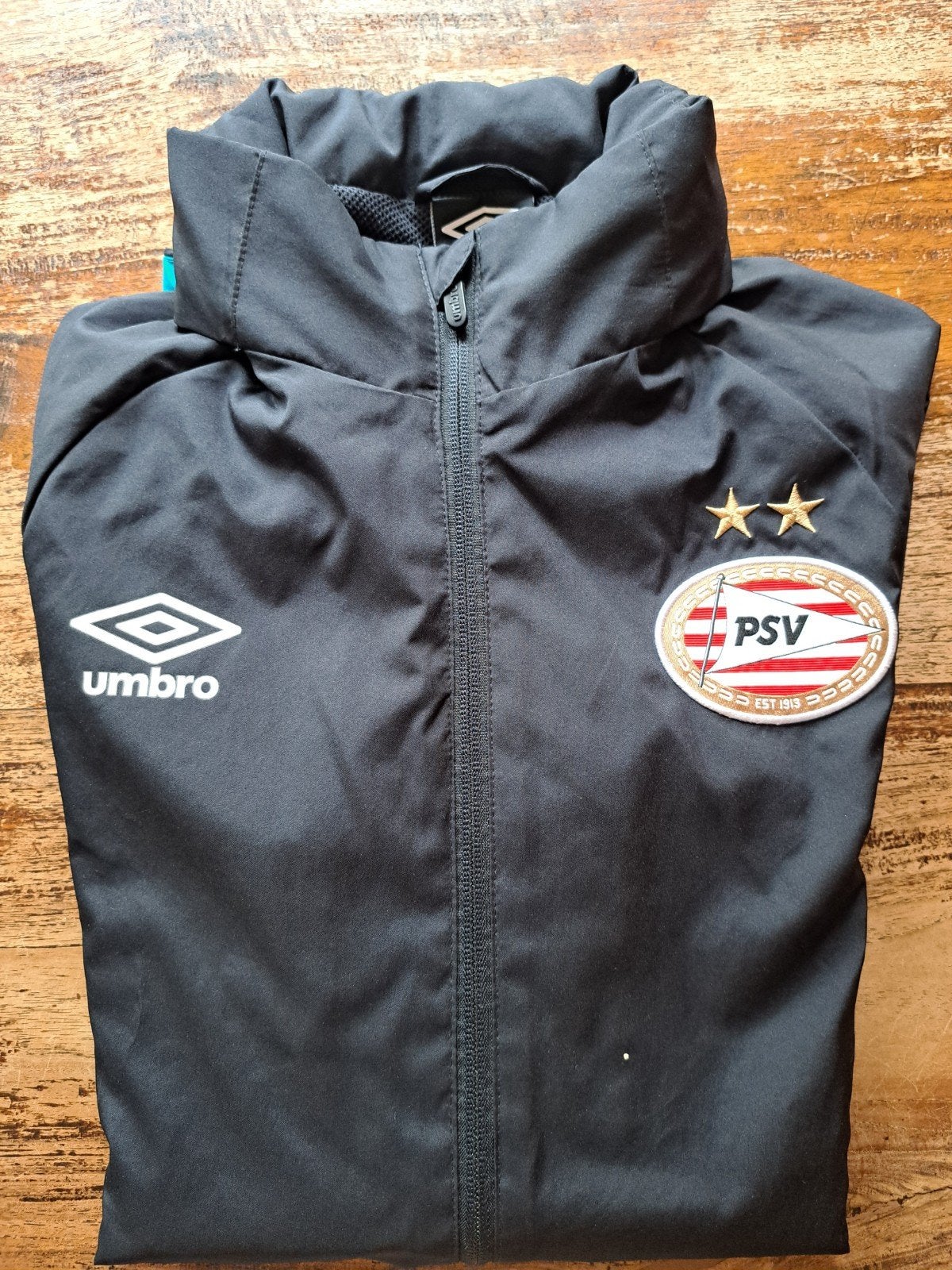 PSV Windjack Maat S, Zwart, Ophalen of Verzenden, Zo goed als nieuw, Voetbal
