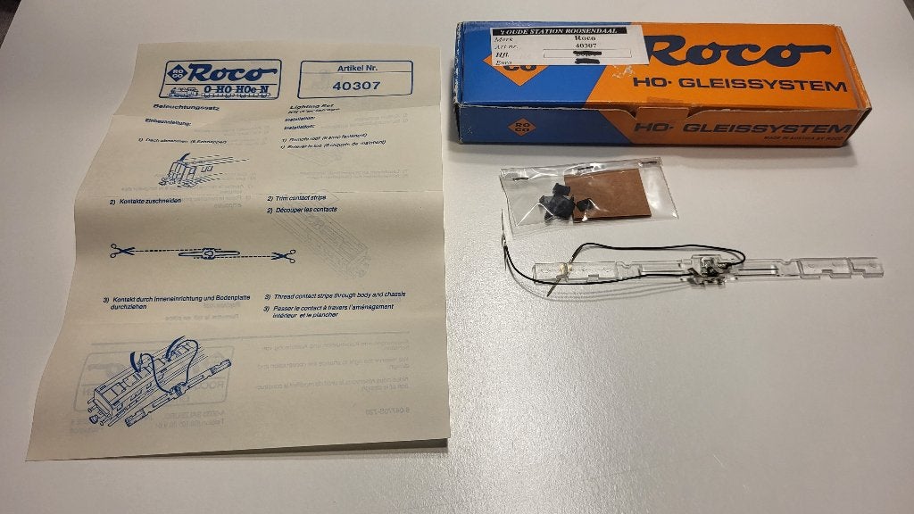Roco 40307 - Binnenverlichting set, Gelijkstroom, Overige typen, Nieuw, Ophalen of Verzenden