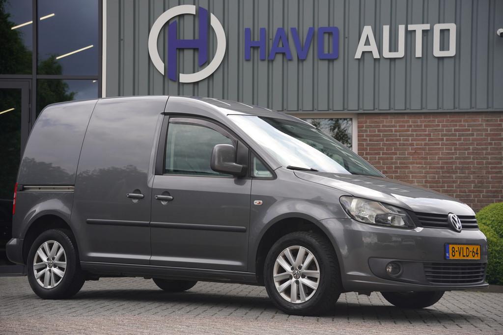 Volkswagen Caddy 1.6 TDI BMT, AIRCO, TREKHAAK, MARGE, NAP, Auto's, Bestelauto's, Voorwielaandrijving, Euro 5, Gebruikt, 4 cilinders