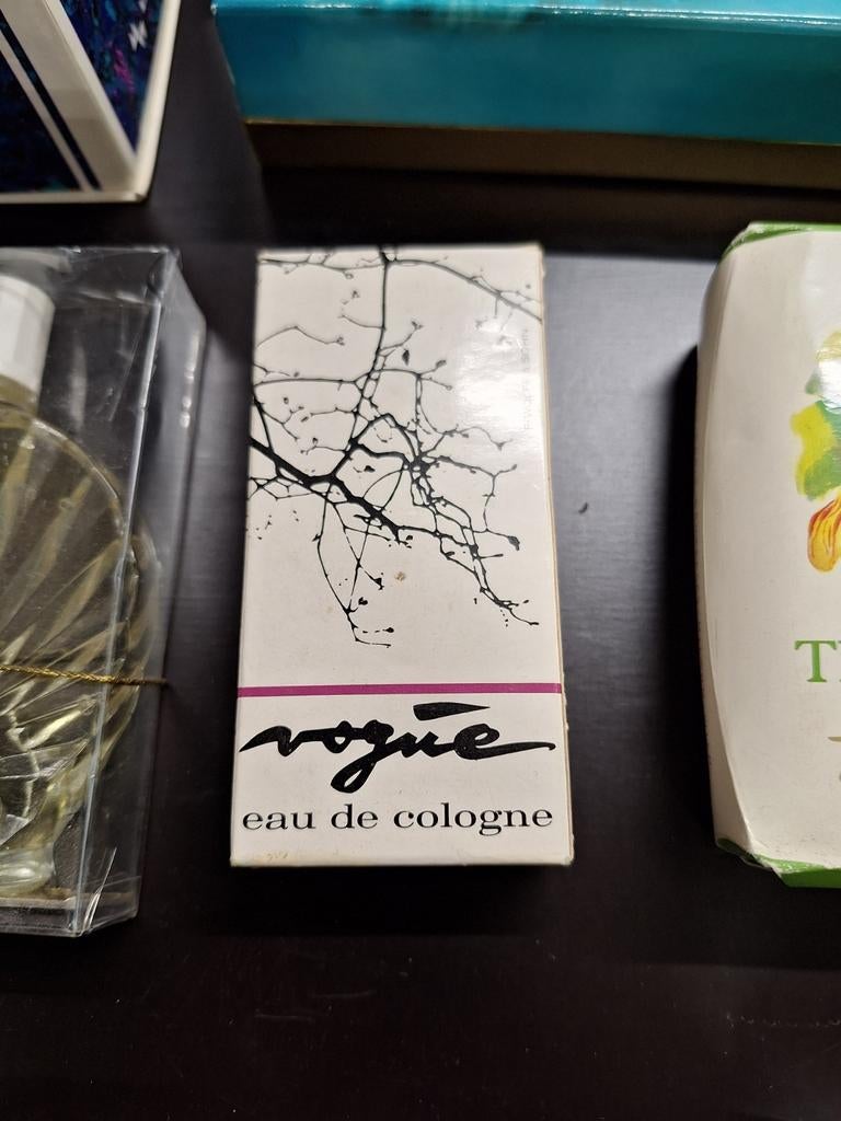 17 x Vintage oude eau de cologne en zeep, ?, Zo goed als nieuw, Parfumfles, ?