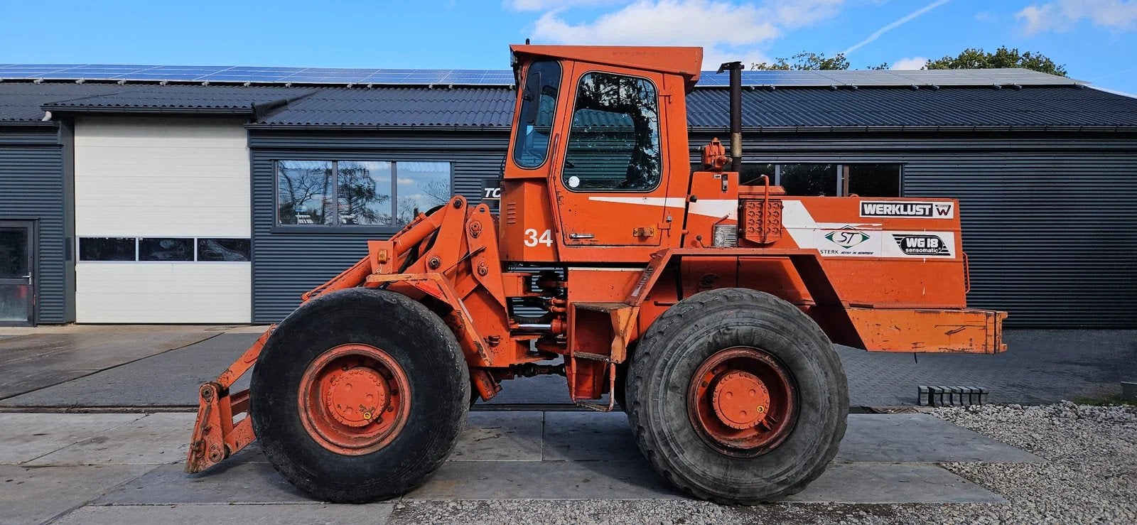 Werklust WG-18, Wiellader of Shovel