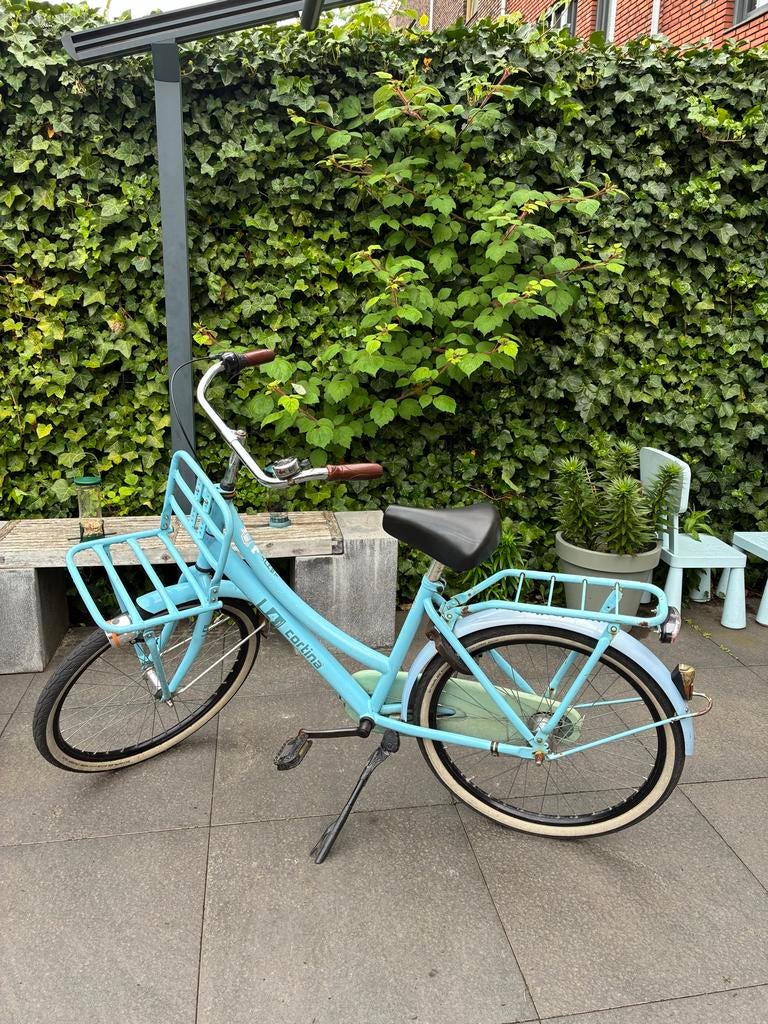 Cortina U4 Transportfiets 24 inch - Lichtblauw, Fietsen en Brommers, Fietsen | Meisjes, Ophalen, Terugtraprem, Versnellingen, Gebruikt