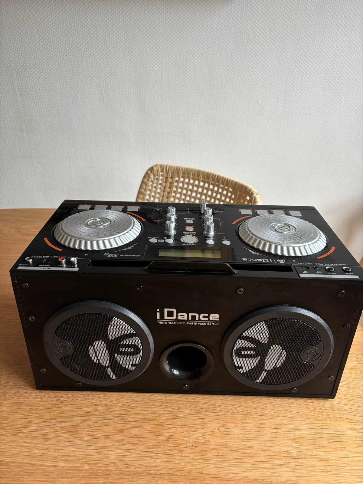 iDance DJ Set Energy XD3 - Home Audio Party Box System, Muziek en Instrumenten, Dj-sets en Draaitafels, Ophalen, Gebruikt, Dj-set